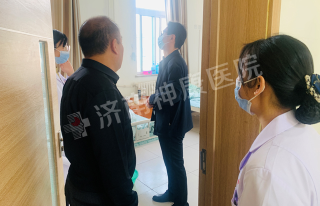 市卫健委督查组莅临我院督查指导工作